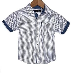 Ben Sherman Boys Button Up Short Sleeve Shirt Size Boys 4